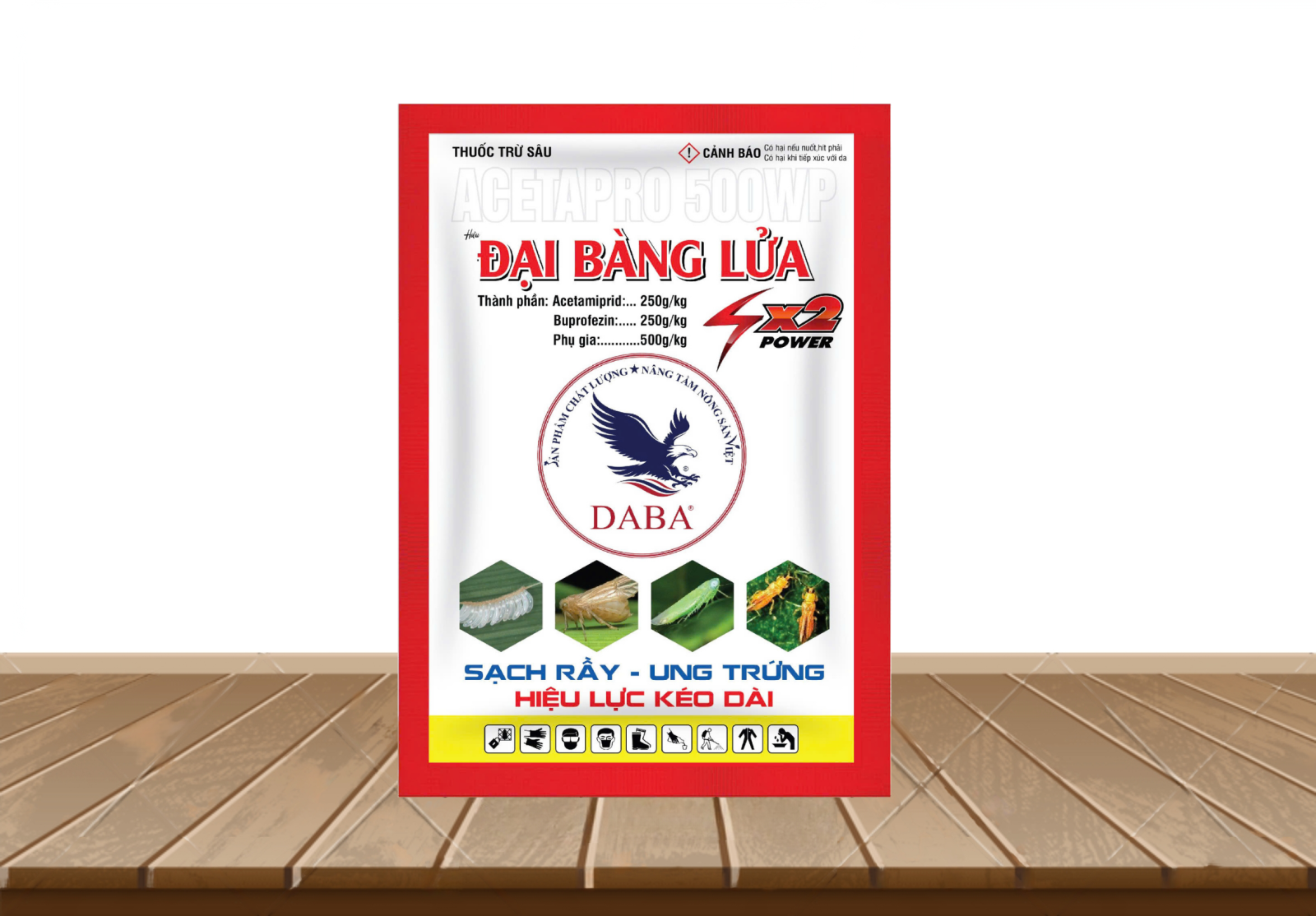 DABA ĐẠI BÀNG LỬA 500WP