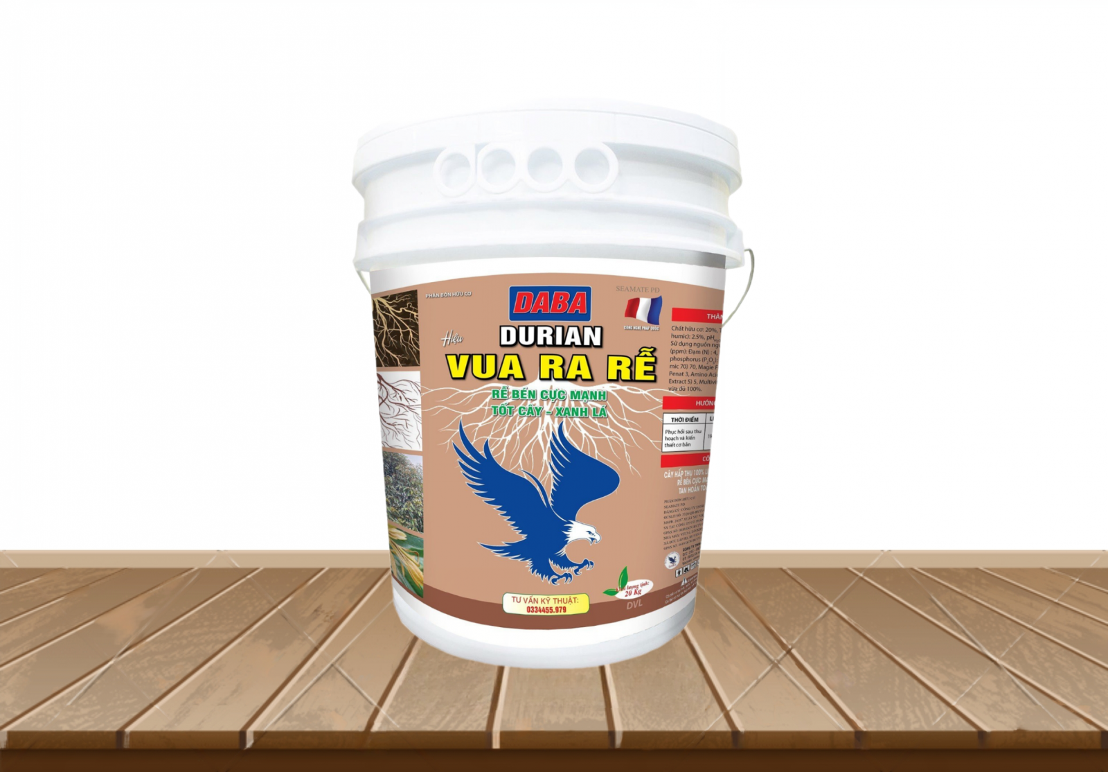 DABA DURIAN VUA RA RỄ