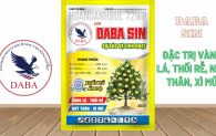 DABA SIN 72WP - Đặc trị vàng lá, thối rễ, nứt thân, xì mũ