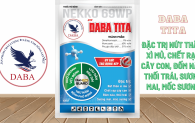 DABA TITA 69WP - Đặt trị nứt thân, xì mũ, chết rạp cây con, đốm nâu, thối trái, sương mai, mốc sương